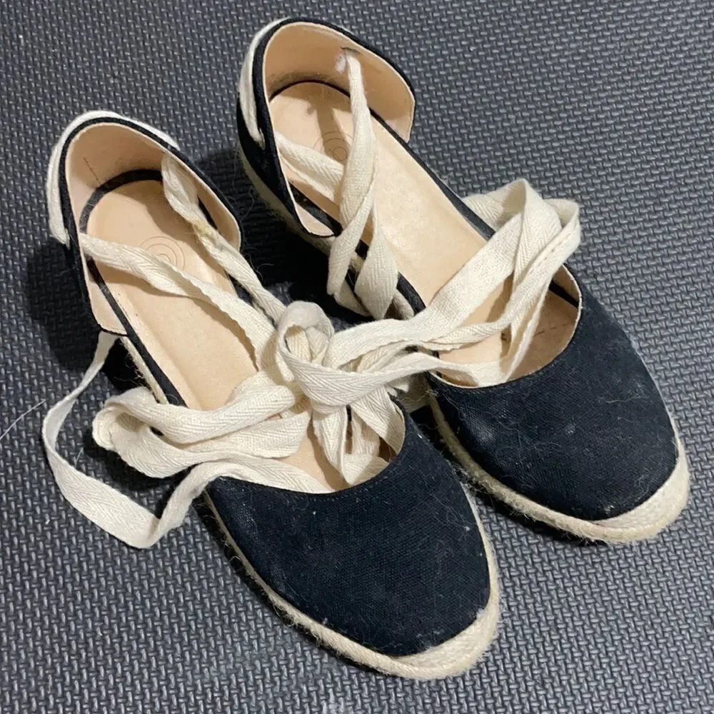Urban outfitters lace up espadrilles